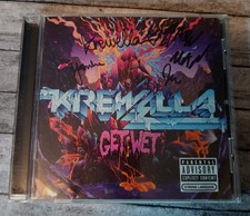 AUTOGRAPHED Krewella Get Wet CD Columbia Records Sony Music Entertainment 2013