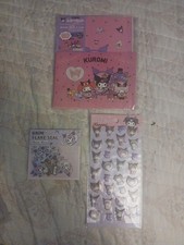 Sanrio Kuromi Kawaii Stationary Set/USA Seller/FREE Shipping