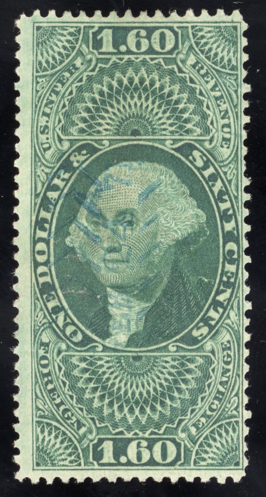 US Scott R79c Used $1.6 green Foreign Exchange Revenue Lot S267 bhmstamps