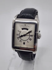 Maurice Lacroix Pontos XL Automatic PT6137 Rectangular Men's Watch Swiss Made 