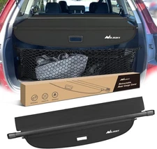 Nilight Cargo Cover for Subaru Outback 2010-14 Rear Trunk Cover and Storage Net