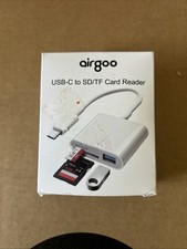 2pcs USB-C type card reader adapter, SD/TF card and USB connector, compatible wi