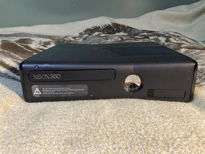 Xbox 360 S Slim 250GB Black Console Only Tested Working HDD