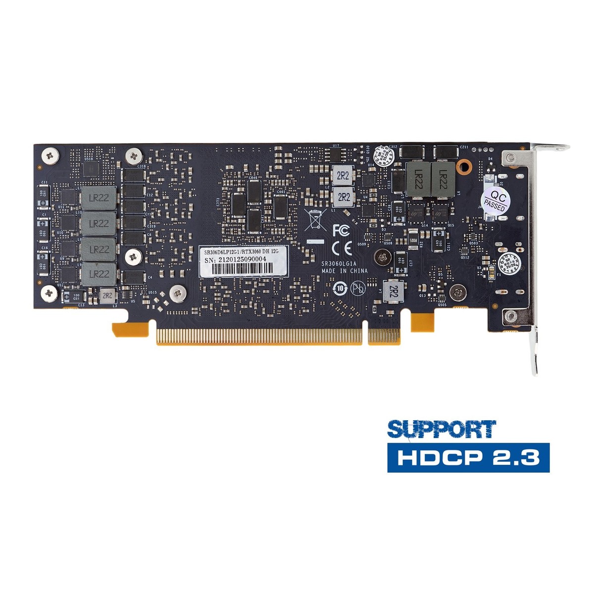 SRhonyra RTX 3060 12GB GDDR6 Low Profile Graphics Card 192-Bit DP