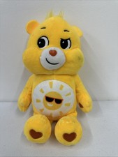 Care Bears Funshine Bear 10" Plush Yellow Sunshine Sun Stuffed Animal Toy