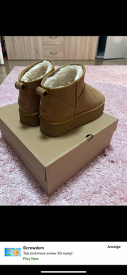 ugg boots Plateau damen 36 chestnut neu