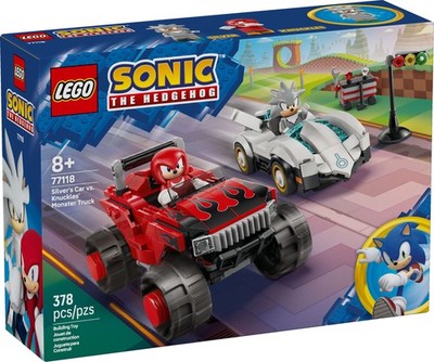 LEGO  Sonic the Hedgehog 77118 - Silvers Auto vs. Knuckles' Monstertruck - NEU -