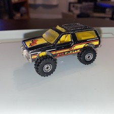 Vintage 1983 Hot Wheels Black Chevy Blazer 4x...