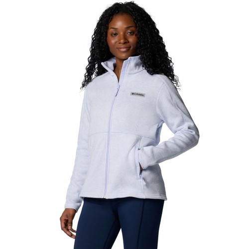 Columbia Women's Everblue Heather Sweater Weather Full Zip II Size Medium NWT