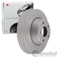 2X Nk Bremsscheiben 286Mm Voll Hinten Passend FÜR Audi Tt | 3147168