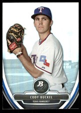 Cody Buckel 2013 Bowman Platinum #BPP58 Rangers MLB READ FREE SHIP AutographDen