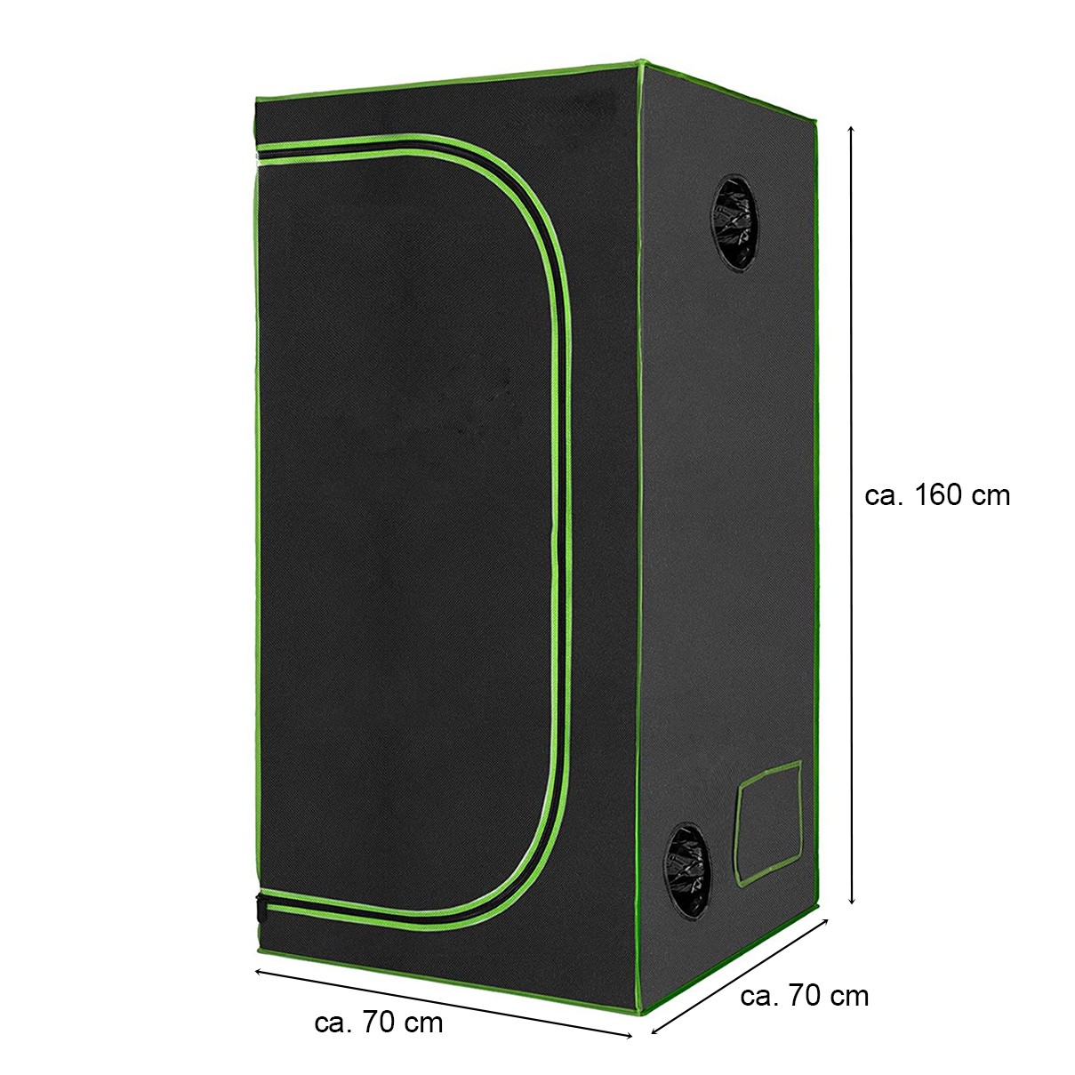 Growbox Indoor Growzelt Gewächshaus Pflanzenzelt Zuchtzelt Gewächszelt Tent Zelt