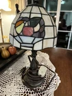 Vintage Tiffany Style Stained Glass Fruit Bowl Pattern 6 1/2 (W) x 13" (H)