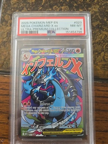 Mega Charizard x EX 023 Me: Mega Evolution Promo Holo