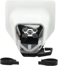 Dirt Bike Headlights, LED Enduro Pit Bike Light Kit Universal, Dirtbike Replace