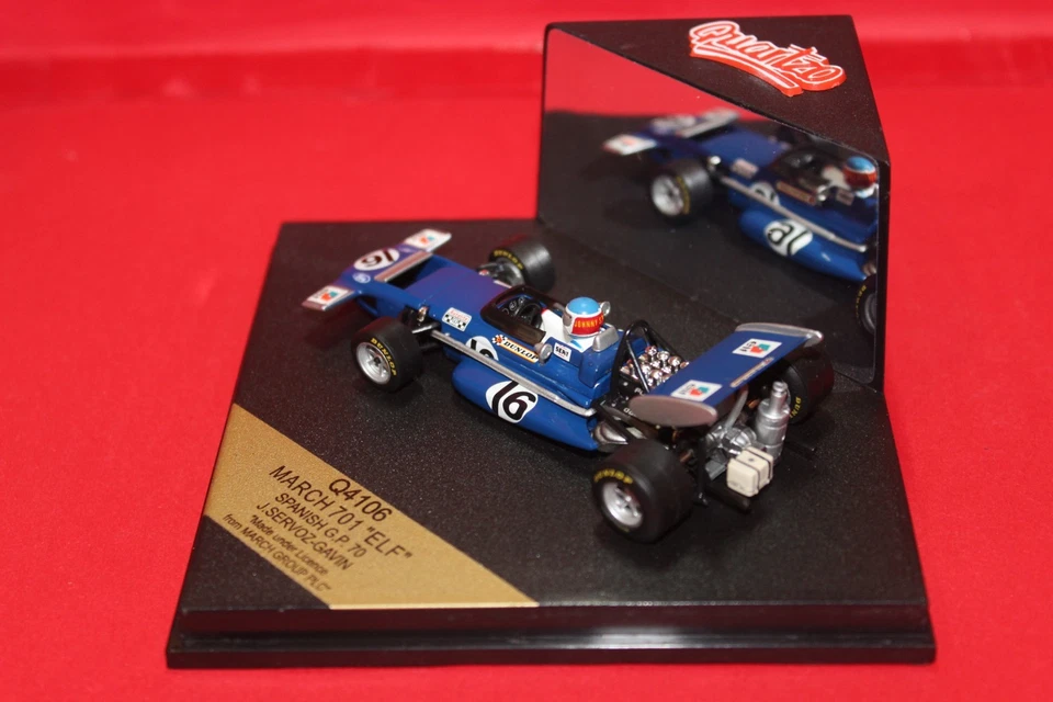 1/43 Tyrrell Racing Organ. March 701 Ford (1970) - #16 J. Servoz-Gavin - QUARTZO - Immagine 2 di 4