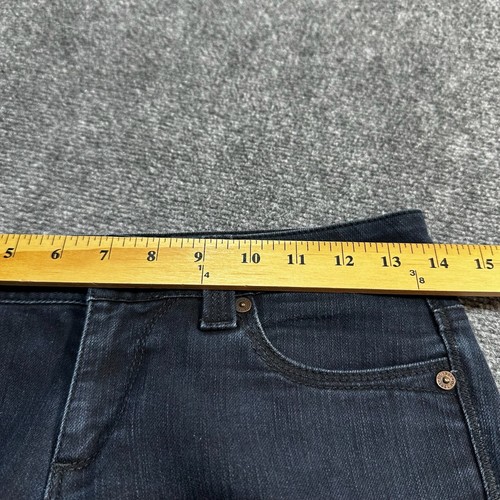 DL1961 Jeans Womens 25 Blue Denim Cotton Blend Tory Straight Low Rise Stretch - Picture 5 of 14