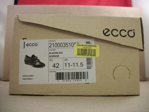 ecco black noir shoes