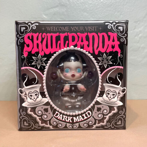 Pop Mart Skullpanda Dark Maid Exclusive Limited Made mini figure  collectable New