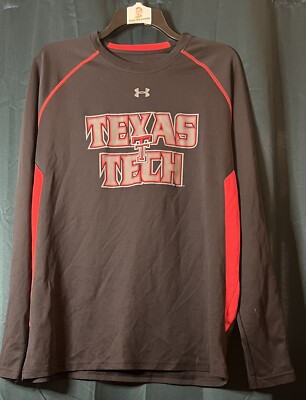 Under Armour Loose Texas Tech Long Sleeve T Shirt LARGE