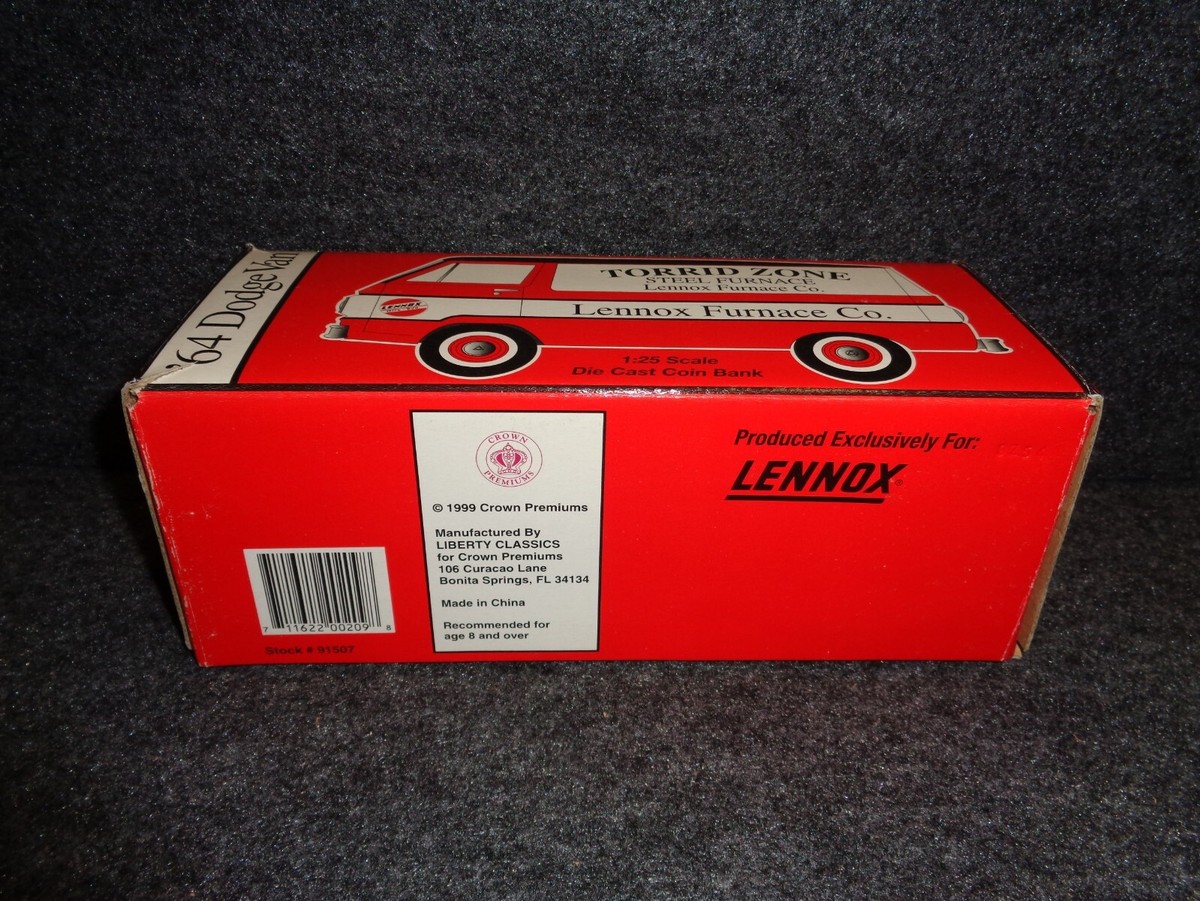 SpecCast 1964 Dodge A100 Van LENNOX FURNACE Truck Liberty Classics