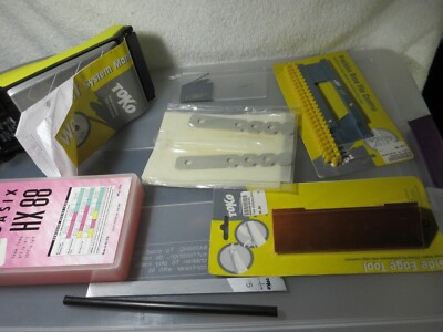 Toko file guide, edge tool Ski hot Wax Kit dominator wax 1200 watt iron unused
