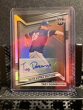 Trey Dombroski 2022 Elite Extra Edition Base Auto - Astros