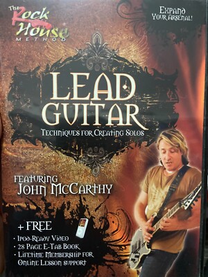 Lead Guitar : Techniques For Creating Solos region 1 DVD (instructional / music)