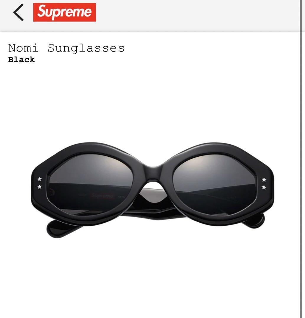 SUPREME NOMI SUNGLASSES BLACK UNUSED M-F299 | eBay 