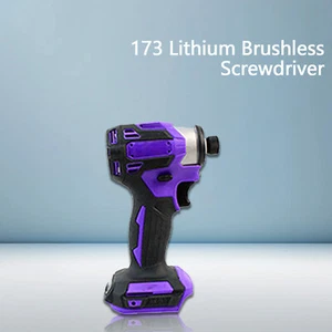 DTD173 Purple Lithium tournevis Ensemble d'impact Forage à main électrique à usage domestique