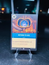 Disney Lorcana: Rise of the Floodborn - Nothing to Hide - 165/204 Non-Foil