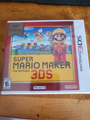 Super Mario Maker (Nintendo 3DS) Brand new(Factory sealed)