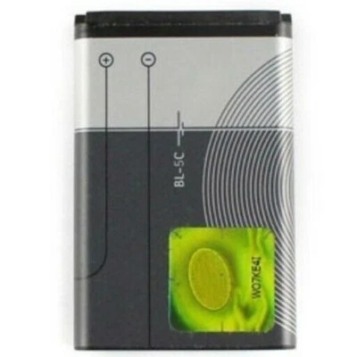 NEW BL-5C BATTERY 1020MAH FOR NOKIA 1100 1600 2300 6230 6630 CE APP 2018