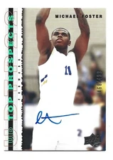 Michael Foster AUTOGRAPH /499 2022 Upper Deck Goodwin Champions AUTO Basketball
