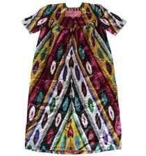 UZBEK TRADITIONAL SILK "HAN-ATLAS" WOMEN'S DRESS - CHEMISE