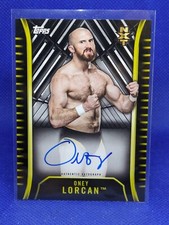 WWE Oney Lorcan #A-OL 2018 Topps NXT Authentic Autograph Card