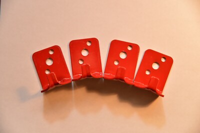   (4) 10LB  UNIVERSAL FIRE EXTINGUISHER BRACKET NEW HOOK STYLE WALL MOUNT  