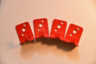AMEREX,ANSUL,KIDDE,BADGER 🎯 (4) 20LB UNIVERSAL FIRE EXTINGUISHER WALL BRACKET NEW HOOK STYLE