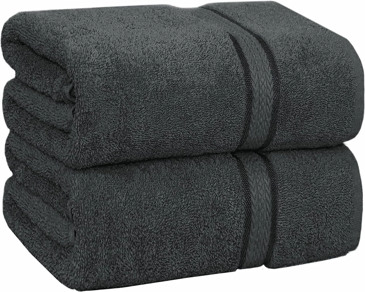 Premium 4 Pack Luxury Spa Bath Sheet Extra Large Towels - 30x54