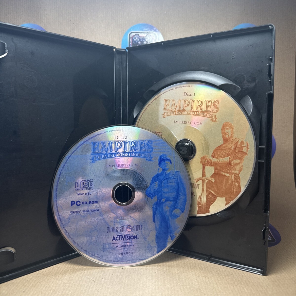 PC Empires L'Alba Del Mondo Moderno - Activision 2003 - Videogioco Sigillato Per PC [MB-022]