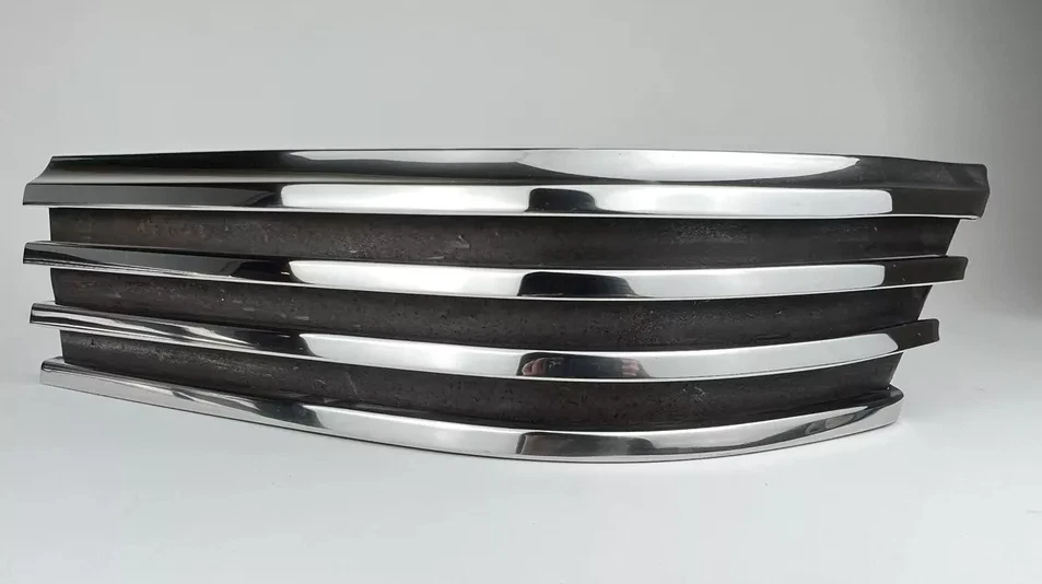 1946 1947 1948 Nash Ambassador radiador delantero moldura izquierda y derecha original Foto 3 de 4