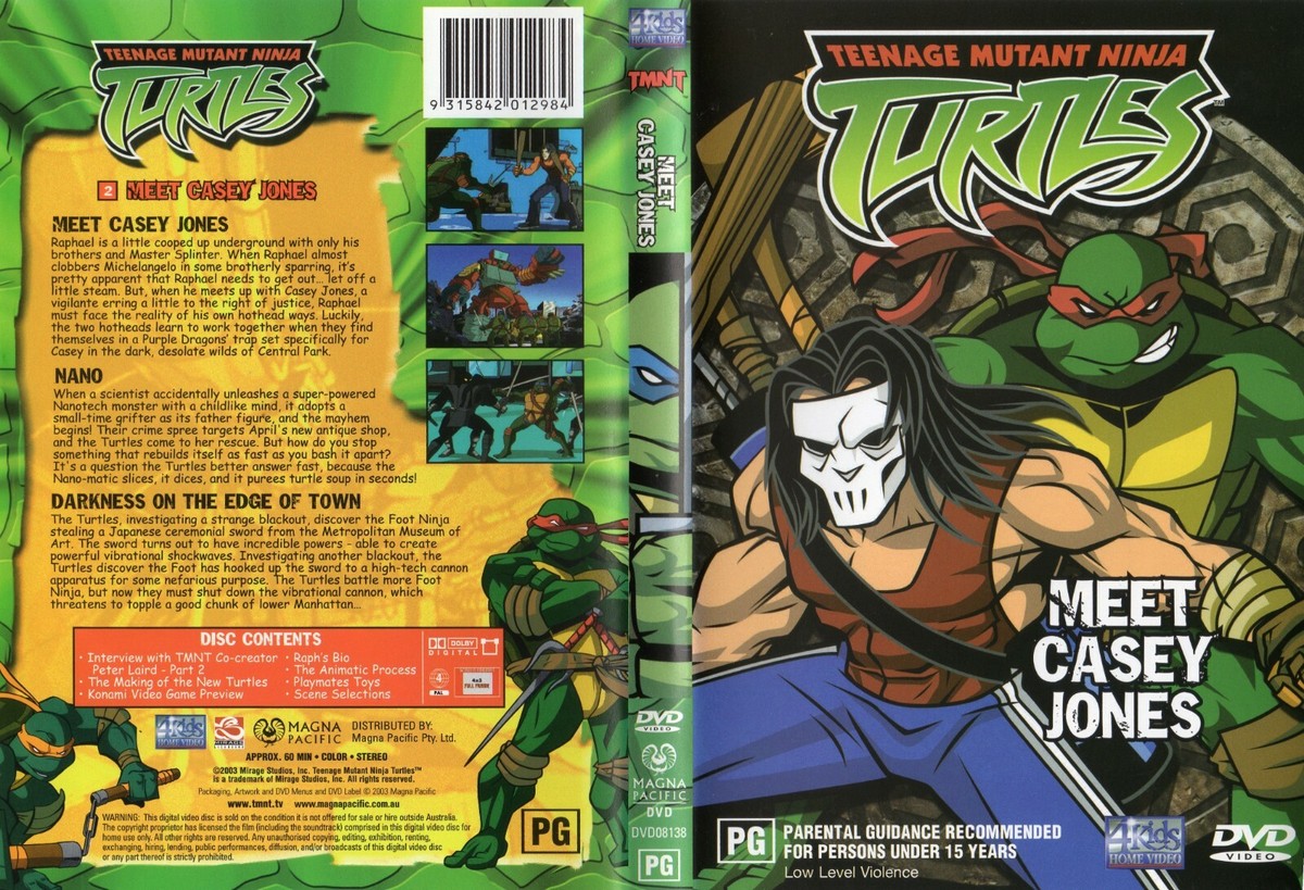 海外 ニンジャタートルズ 2003 TV＋Movie COMPLETE DVD Teenage Mutant Ninja Turtles (2003): NYC Showdown