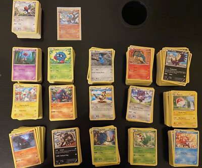 1600 Pokemon Cards Bulk Lot - Various Sets - Common & Uncommon