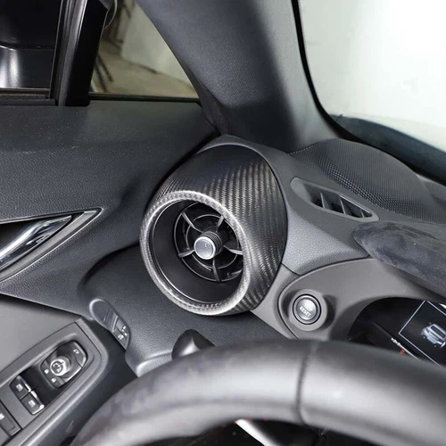 Juego de cubiertas de tablero interior de fibra de carbono real mate para GR86 BRZ 2022-2025 - Imagen 11 de 44