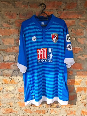 Bournemouth FC 2016 2017 Auswärts Fußball Fußball Trikot Football Shirt Größe...