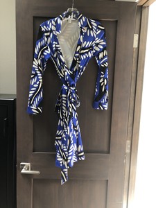 dvf wrap dress ebay