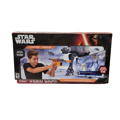 2015 Jakks Pacific Star Wars Blaster Strike Hans Solo Video Game New Open Box