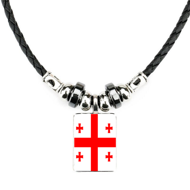 Georgia New Soft Black Rope Necklace With Velvet Gift Bag
