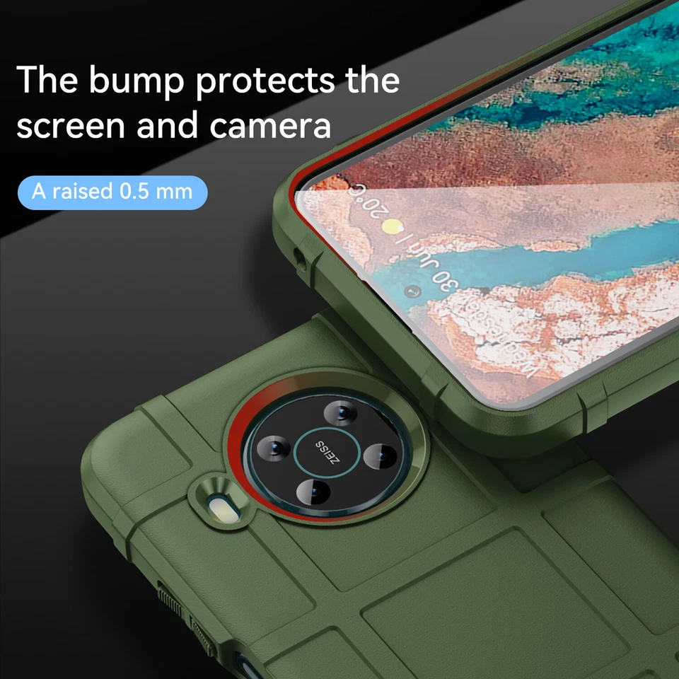 For Nokia X100 Phone Case Shockproof Matte Armor Rugged Shield TPU Rubber Cover - Image 2 of 4