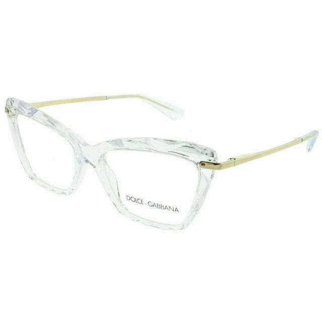 Dolce Gabbana Dg5025 3133 Crystal Demo Lens 53 Mm Women's